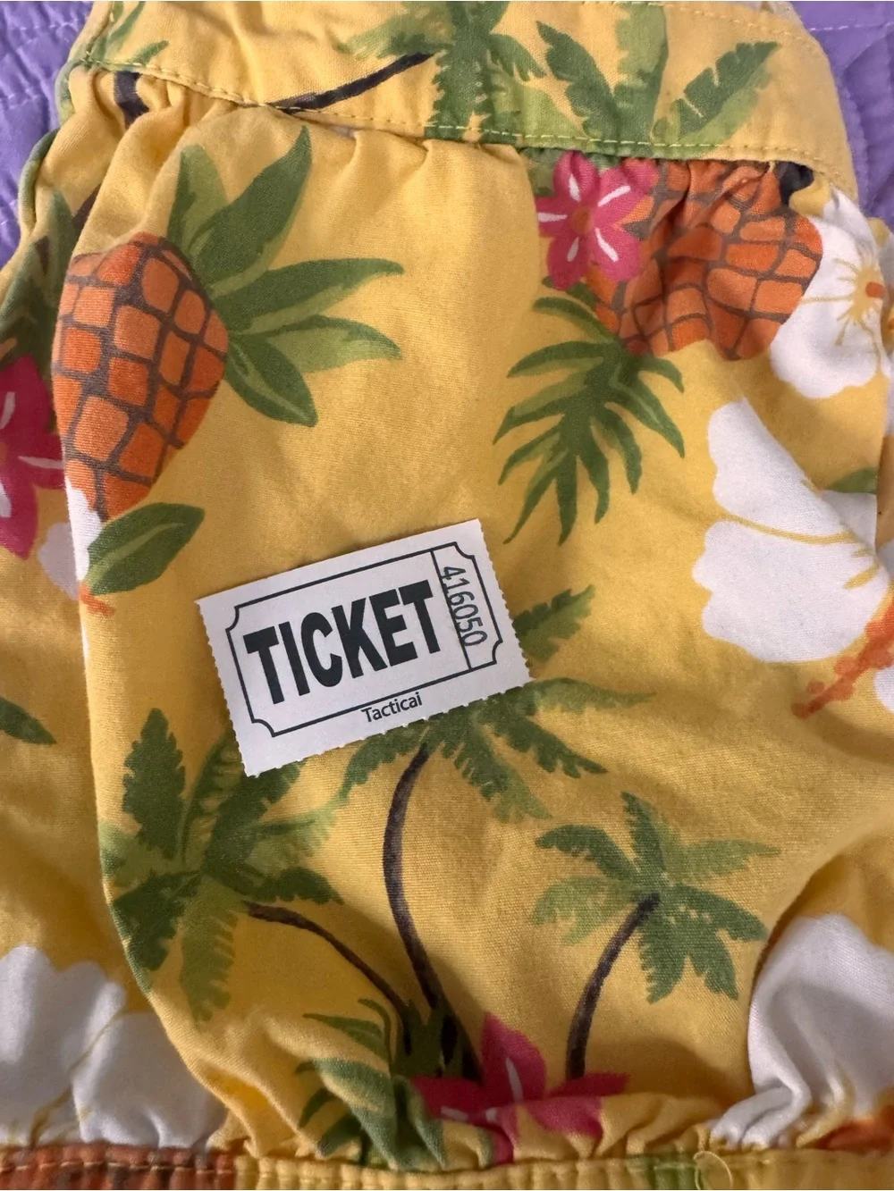 Gymboree Yellow Pineapple & Floral Shorts